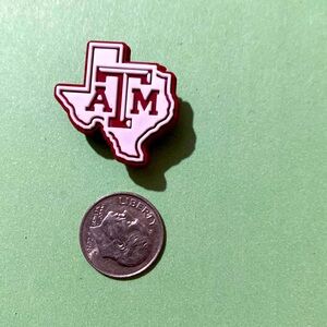 (10 for $15) Texas A&M University Crocs Shoe Charms
